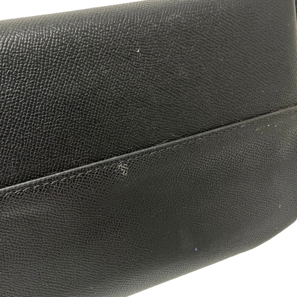 Betsey Johnson Large Black Leather Tote w/ Attached Wristlet – GUC